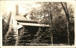 Schtreel Cottage, Higgins Lake Postcard