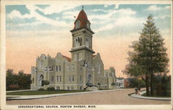 Congregational Church Benton Harbor, MI Postcard Postcard Postcard