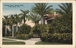 "Primea Vera" Winter Home Palm Beach, FL Postcard Postcard Postcard