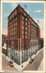 Boston City Club Postcard