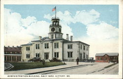 Administration Building, Navy Yard Postcard