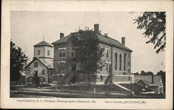 York County Jail Postcard