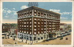 Hotel Portage Postcard