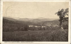 Bird's Eye View of Errol Dixville Notch, NH Postcard Postcard Postcard