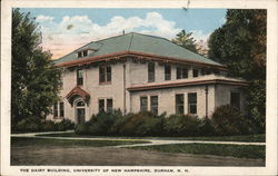 The Dairy Building, University of New Hampshire Postcard