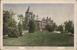 Thompson Hall, University of New Hampshire Durham, NH Postcard Postcard Postcard