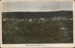 Bird's Eye View Union, NH Postcard Postcard Postcard