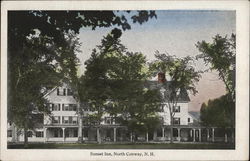 Street View of Sunset Inn North Conway, NH Postcard Postcard Postcard