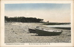 By the Farragut , Rye Beach, N.H. Postcard