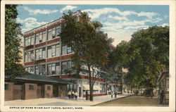 Office of Fore River Ship Yards Postcard