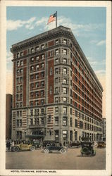 View of Hotel Touraine Postcard