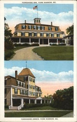 Yorkshire Inn York Harbor, ME Postcard Postcard Postcard