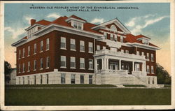 Western Old Peoples Home of The Evangelical Association Postcard