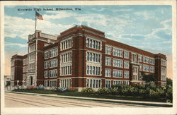 Riverside High School Milwaukee, WI Postcard Postcard Postcard