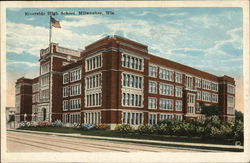 Riverside High School Postcard