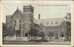 Ev. Lutheran Church of the Ascension Milwaukee, WI Postcard Postcard Postcard