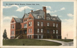 St. Joseph's Mercy Hospital Webster City, IA Postcard Postcard Postcard