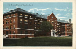 St Francis Hospital and Grounds Waterloo, IA Postcard Postcard Postcard