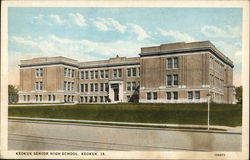 Keokuk Senior High School Iowa Postcard Postcard Postcard