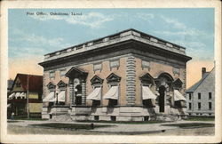 Street View of Post Office Oskaloosa, IA Postcard Postcard Postcard