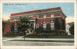 Public Library Postcard