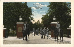 Longsport Gate, Culver Military Academy Postcard