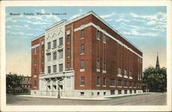 Masonic Temple Postcard