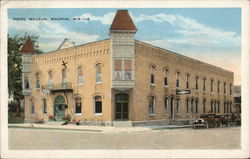 Hotel Waupun Postcard