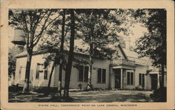 Dining Hall at Conference Point Postcard