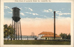 Filter Plant of Water Co. Postcard