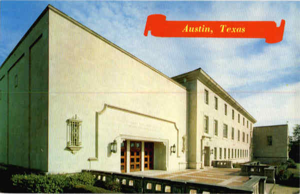 The Law Building at the University of Texas Austin