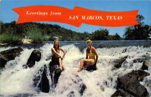 Greetings from San Marcos Texas