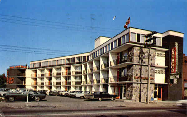 Baywood Motor Hotel, Algonquin Ave North Bay Ontario