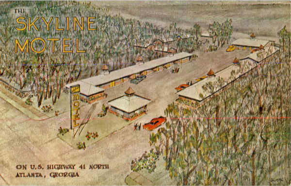 Skyline Motel, 1375 Northside Drive Atlanta Georgia