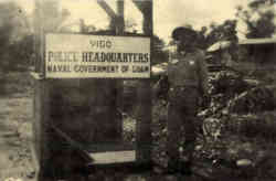 Yigo Police Headquarters Naval Government of Guam Postcard