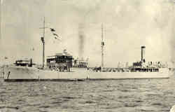 USS Ramapo AO - 12 Postcard
