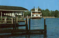 The Mary C. Carlin Paddleboat, Riverboat Postcard