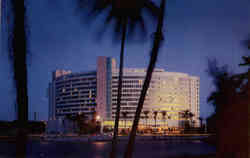 Fontainebleau Hotel Miami Beach, FL Postcard Postcard