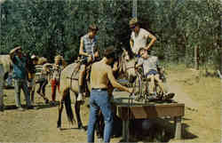 Easter Seals' Camp Wawbeek Postcard