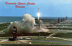 Kennedy Space Center Florida Postcard Postcard
