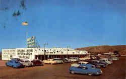 White's City Business Center At The Entrance to Carlsbad Caverns National Park Postcard