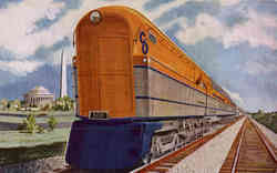 Chesapeake and Ohio Railway's "500" Postcard