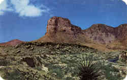 EL Capitan And Guadalupe Peaks Signal Peak Postcard