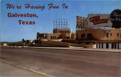 We're Having Fun Postcard