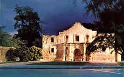 The Alamo Postcard
