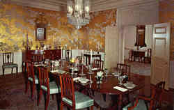Dining Room (1790-1815) Museum of Fine Arts Postcard