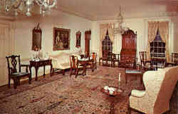 Drawing Room (1760-1790) Museum of Fine Arts Postcard