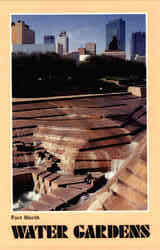Fort Worth Water Gardens Texas Postcard Postcard
