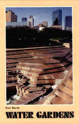 Fort Worth Water Gardens Postcard