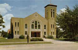 Saint Rose of Lima Church Schulenburg, TX Postcard Postcard